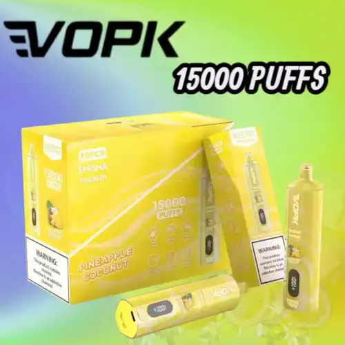 VOPK Shisha Hookah 15000 Puffs – Premium DTL Vape