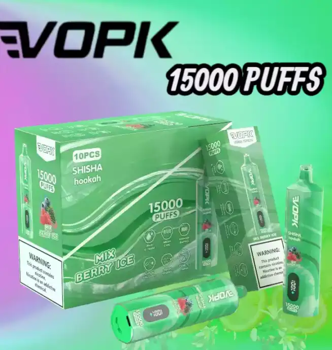VOPK Shisha Hookah 15000 Puffs – Premium DTL Vape