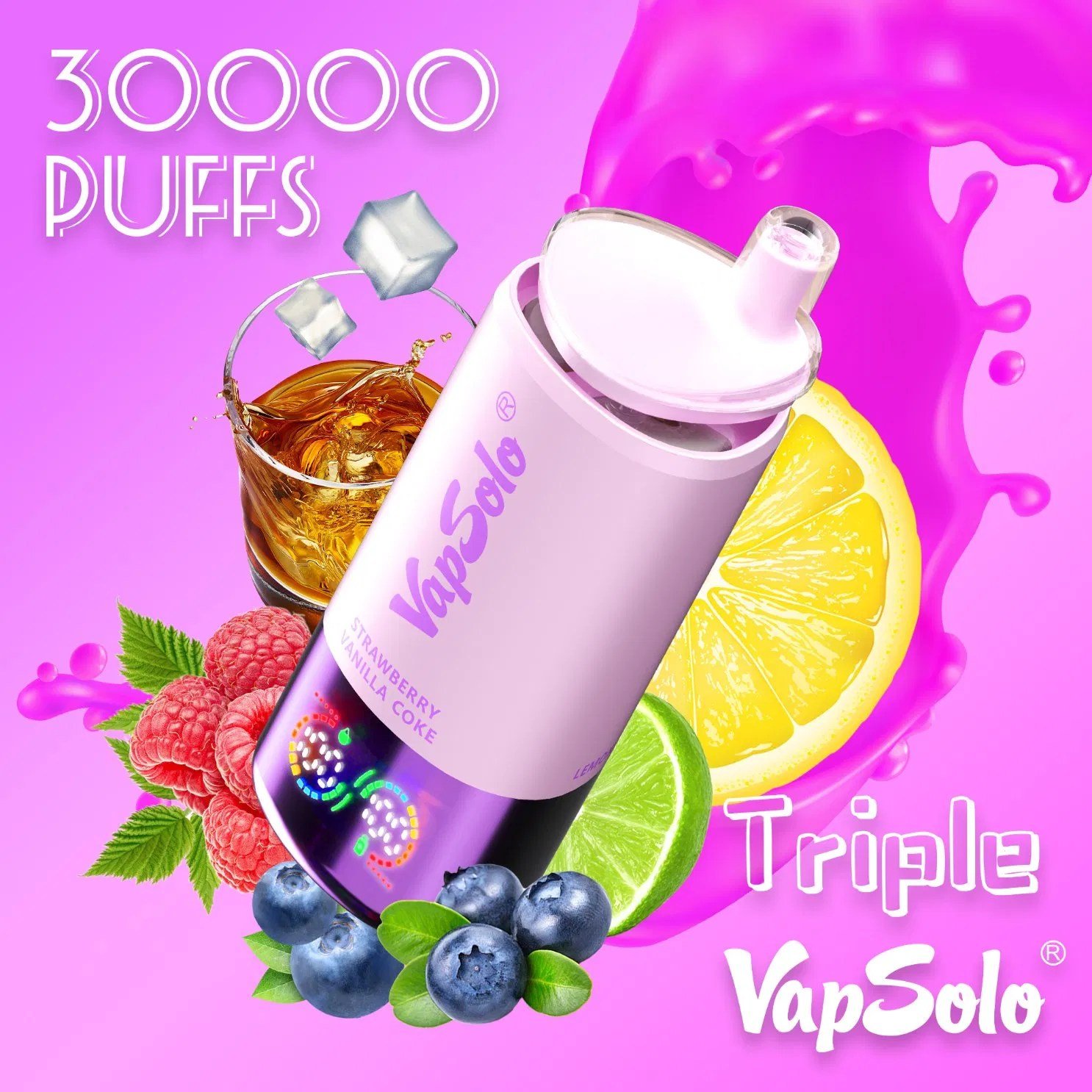 Vapsolo Triple 30000 Puffs – Langanhaltender Genuss