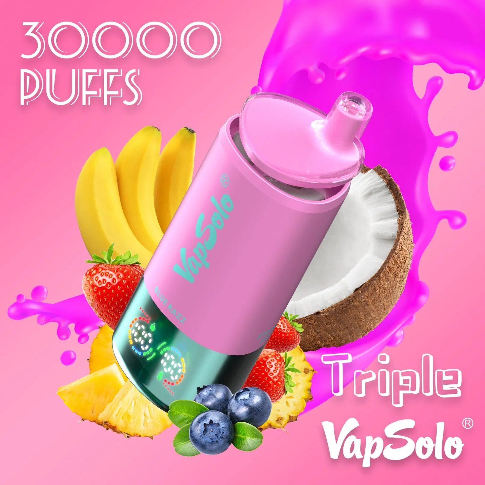 Vapsolo Triple 30000 Puffs – Langanhaltender Genuss