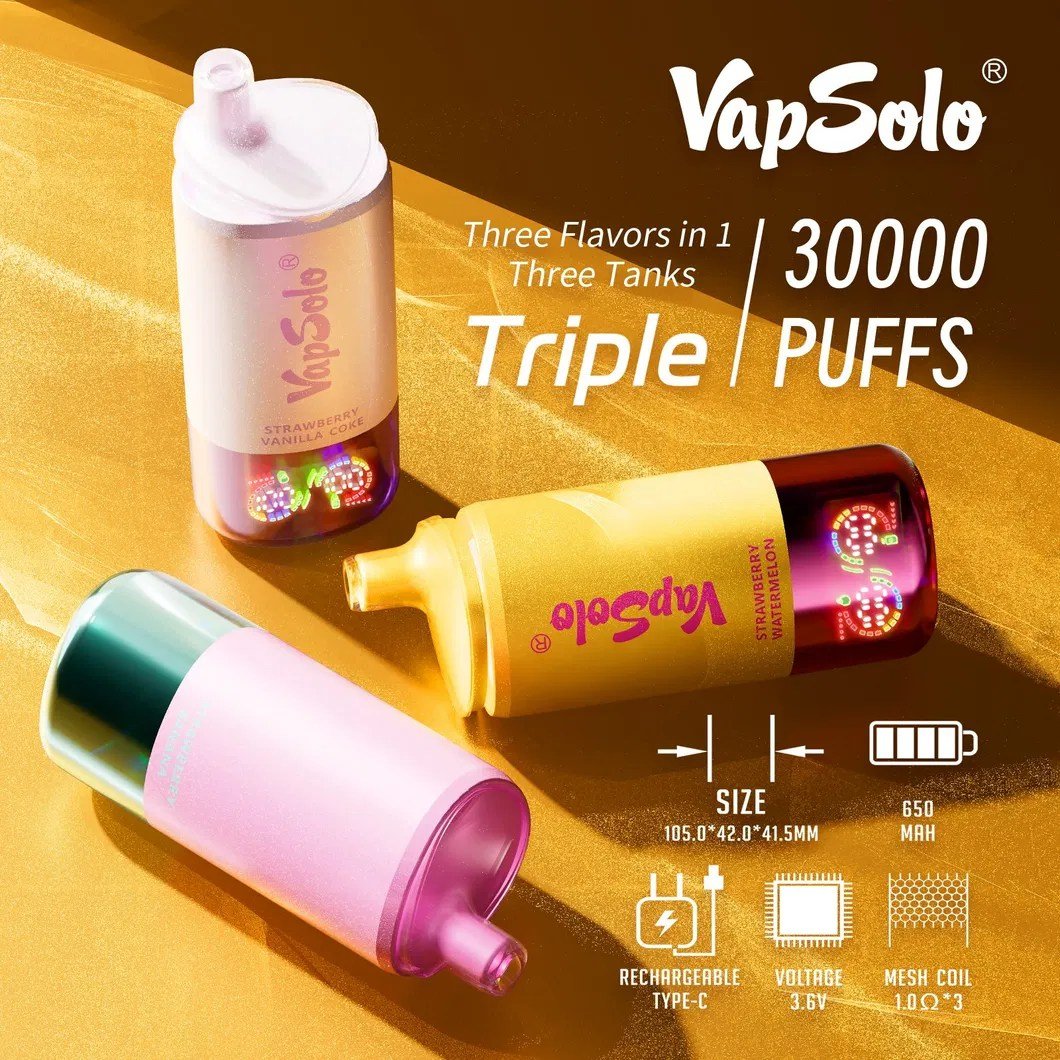 Vapsolo Triple 30000 Puffs – Langanhaltender Genuss