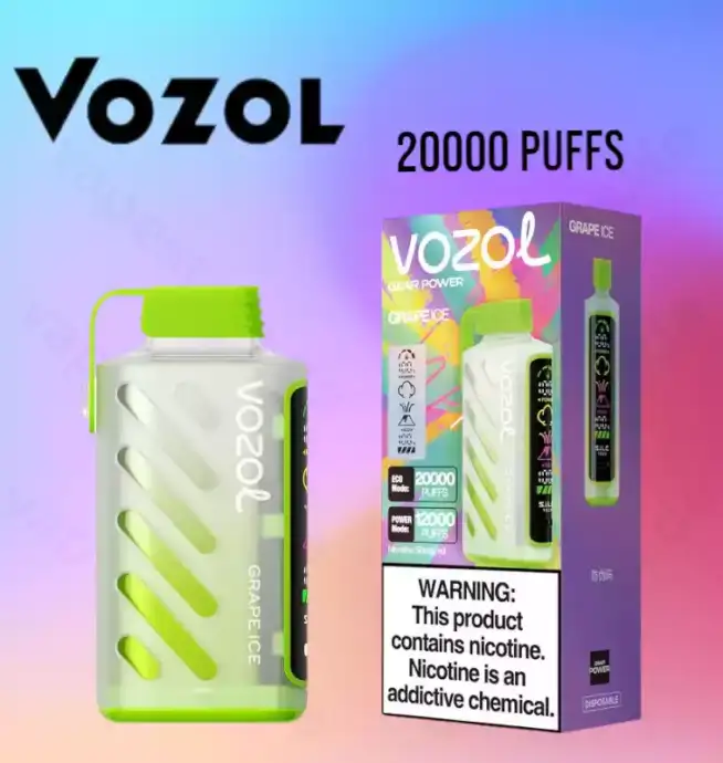 Vozol Gear Power 20000 Züge – Vielseitige Aromen, Dampfer