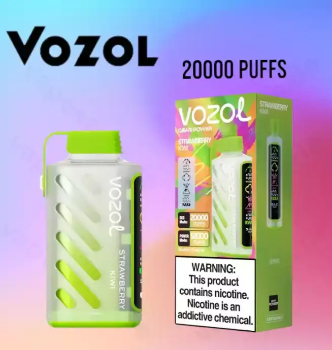 Vozol Gear Power 20000 Züge – Vielseitige Aromen, Dampfer