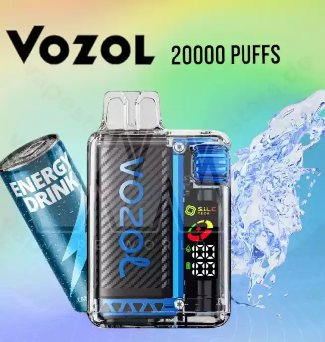 Vozol Vista 20000 Puffs 20k LCD-Display Einweg-Vape