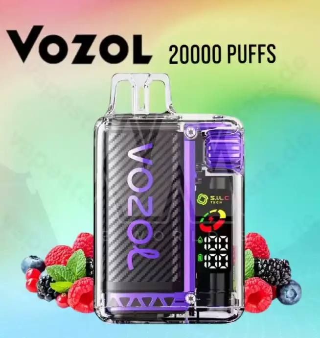 Vozol Vista 20000 Puffs 20k LCD-Display Einweg-Vape