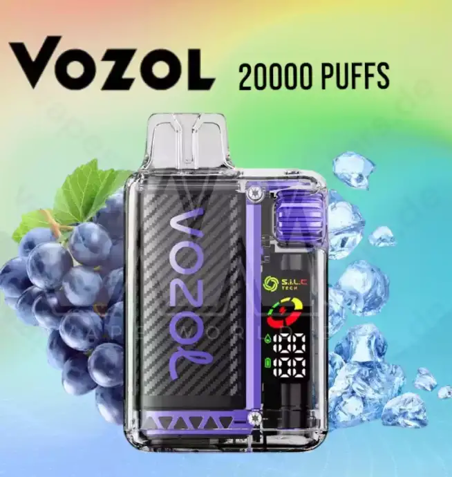 Vozol Vista 20000 Puffs 20k LCD-Display Einweg-Vape