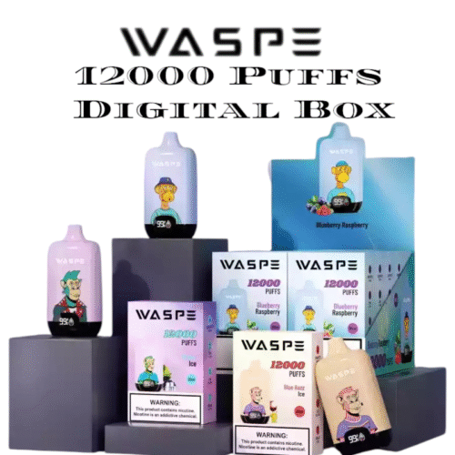 WASPE 12000 Puffs Digital Box – Leistungsstarke Einweg-E-Zigarette
