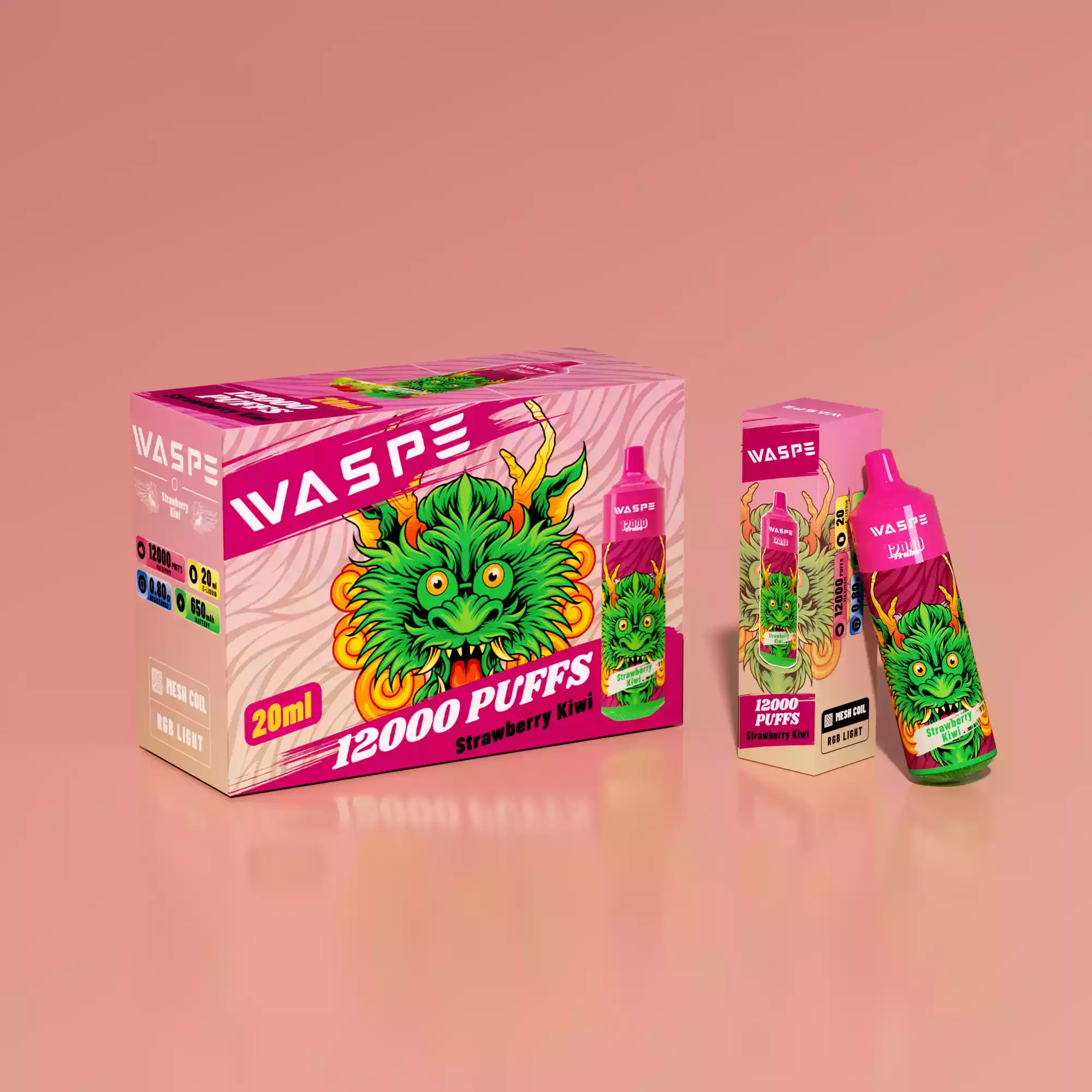 WASPE 12000 Puffs – Extra starker Einweg-Vape