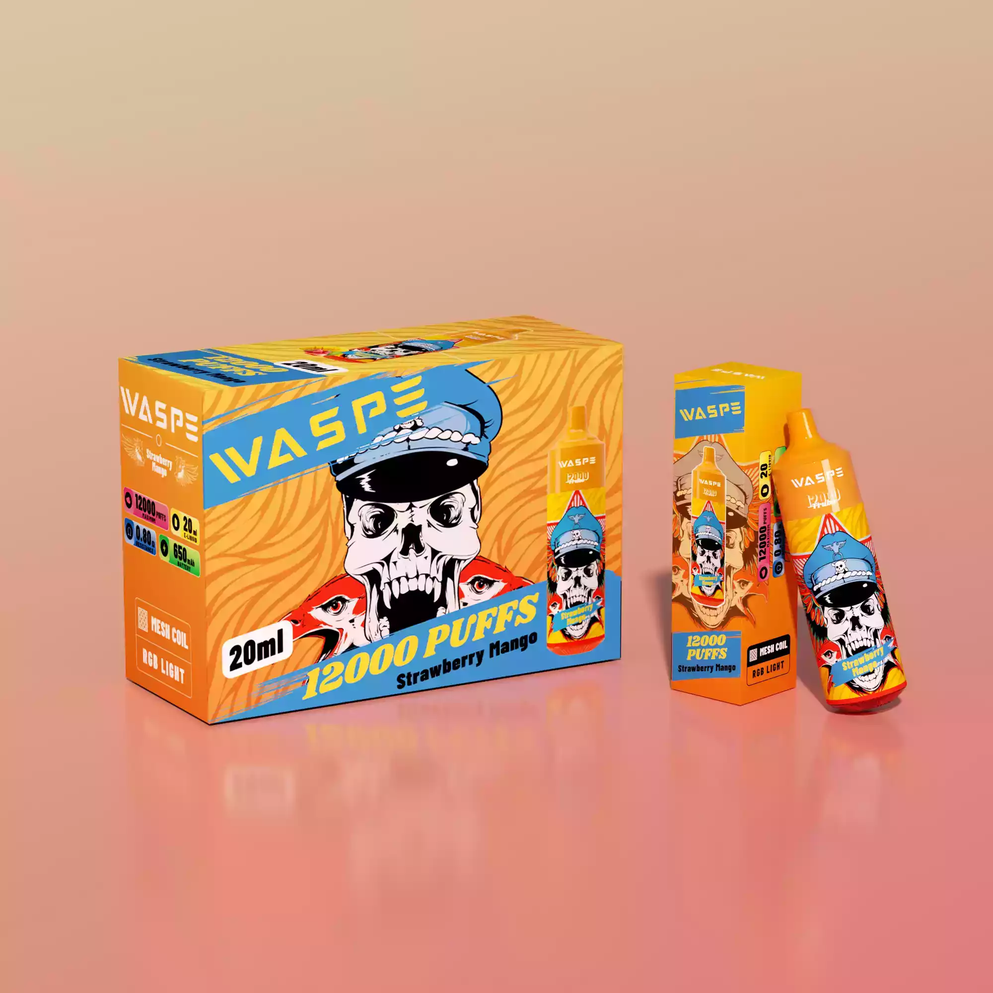 WASPE 12000 Puffs – Extra starker Einweg-Vape