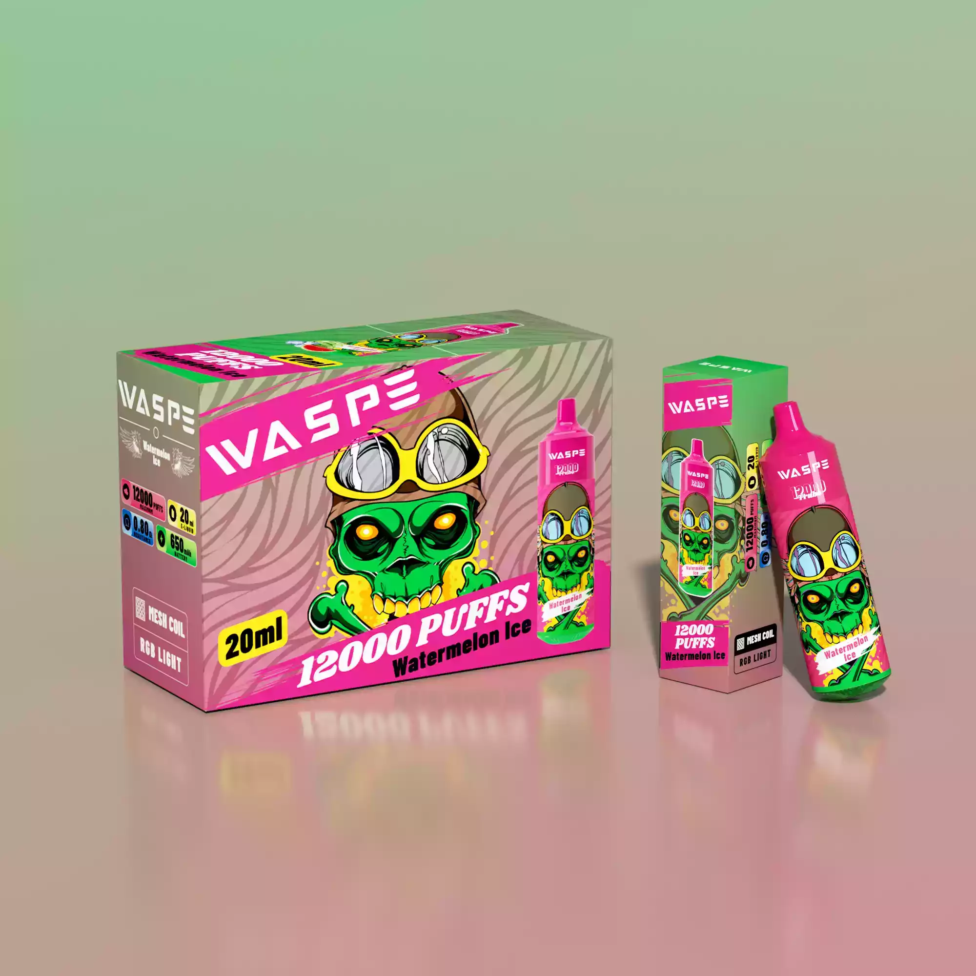 WASPE 12000 Puffs – Extra starker Einweg-Vape