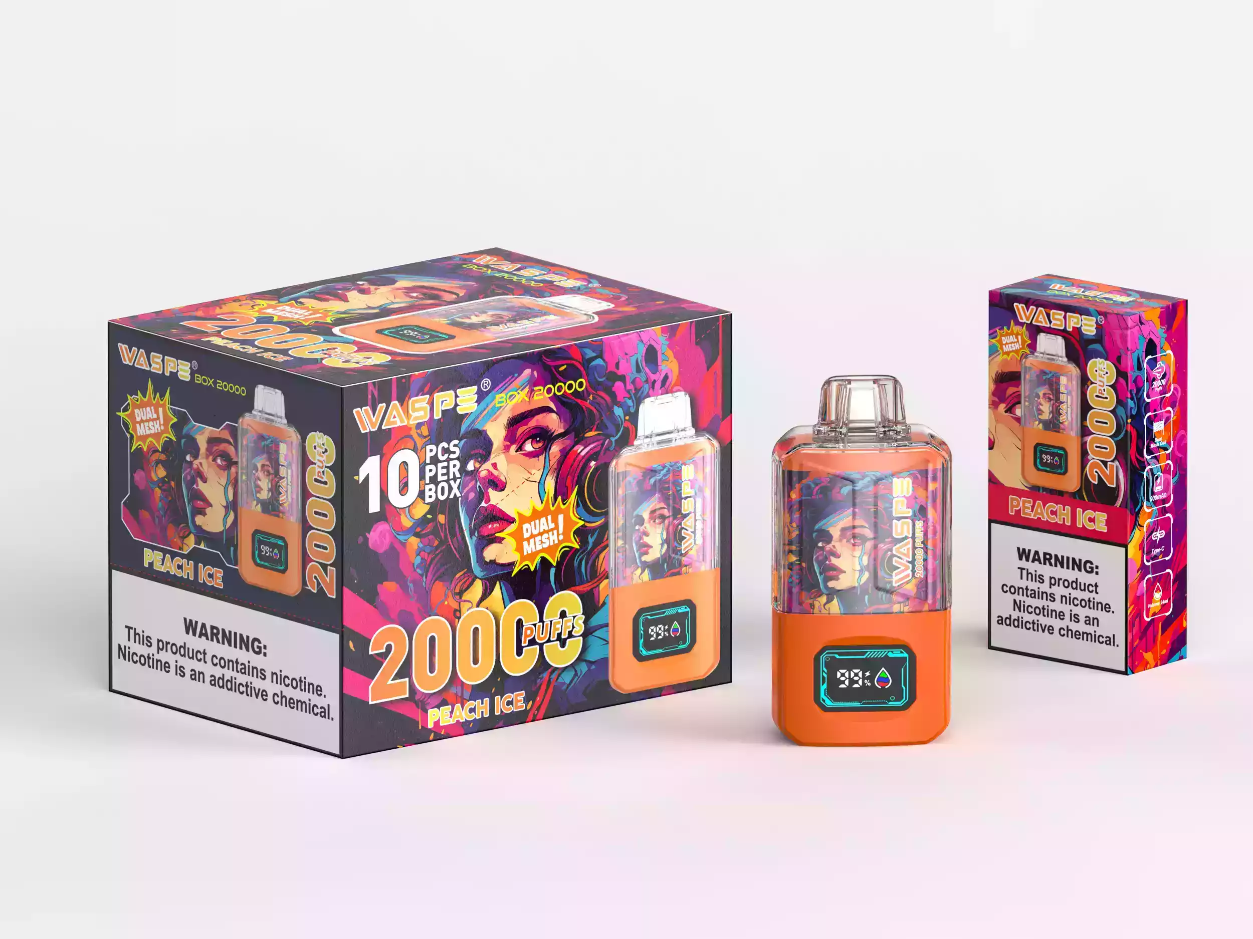 WASPE 20000 Puffs Dual Mesh Vape