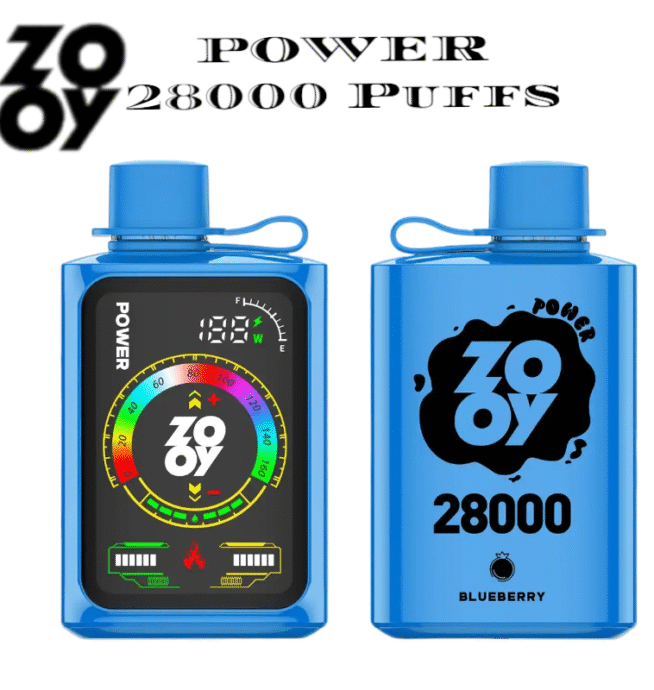 ZOOY POWER 28000 Zügen – Anpassbares Dampfen Einweg-E-Zigarette