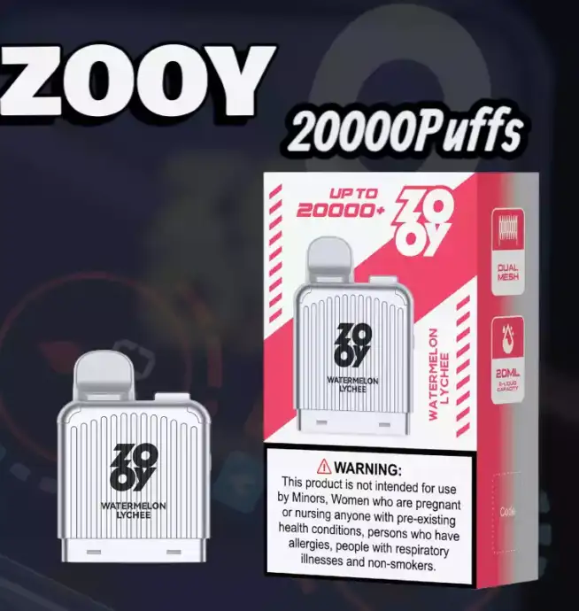 ZOOY-VAPE-LugVapor-20000 pod – USB-C & Flavor
