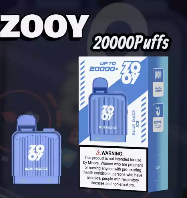 ZOOY-VAPE-LugVapor-20000 pod – USB-C & Flavor