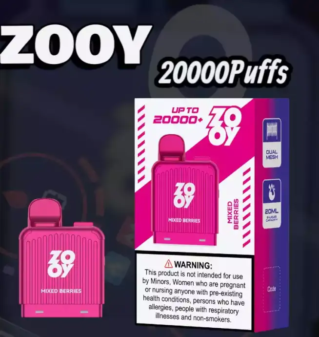 ZOOY-VAPE-LugVapor-20000 pod – USB-C & Flavor