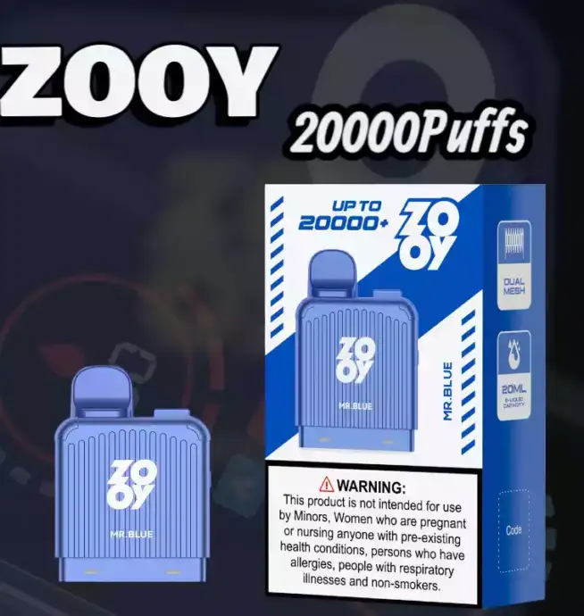 ZOOY-VAPE-LugVapor-20000 pod – USB-C & Flavor