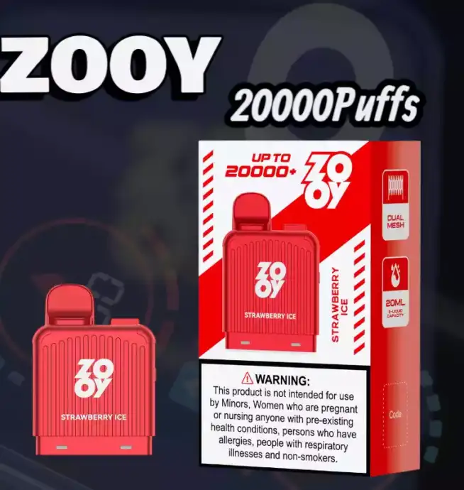 ZOOY-VAPE-LugVapor-20000 pod – USB-C & Flavor