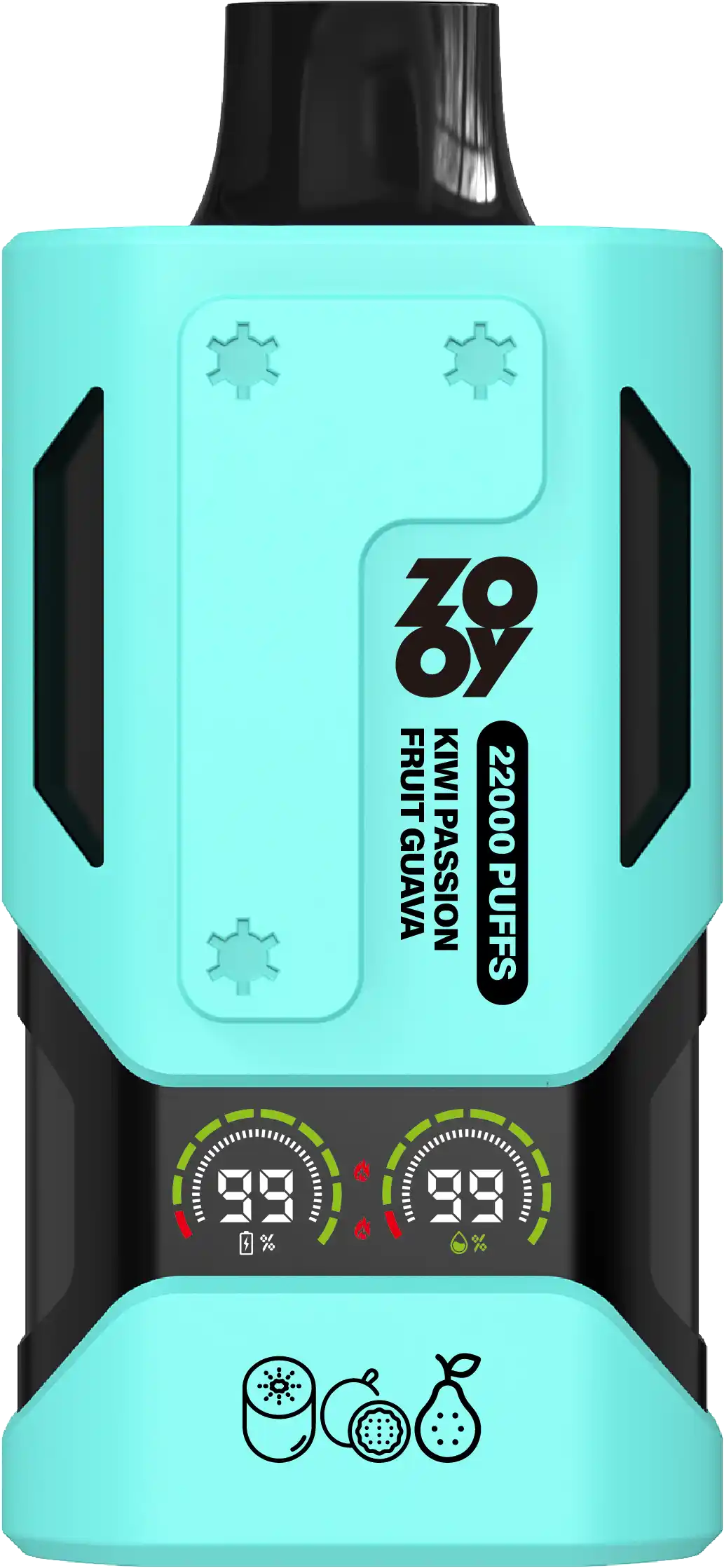 ZOOY Vapor 22000 Puffs – Langanhaltender Einweg-E-Zigarette