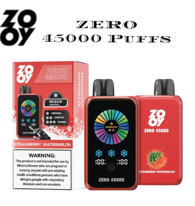 ZOOY ZERO 45000 Puffs – Langanhaltender Genuss und Leistung