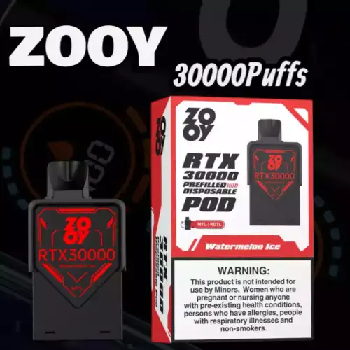 Zooy RTX 30000 Pod Vape mit RGB Licht