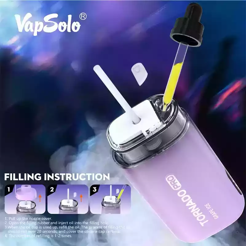vapsolo Tornado 12000 puffs Pro – Mit RGB & Airflow