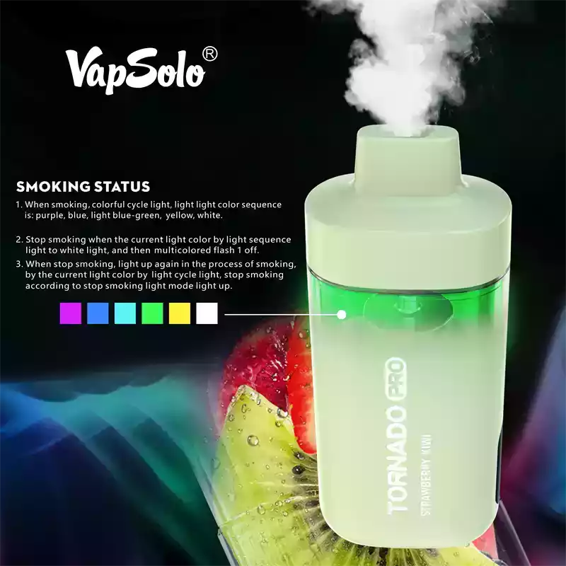 vapsolo Tornado 12000 puffs Pro – Mit RGB & Airflow
