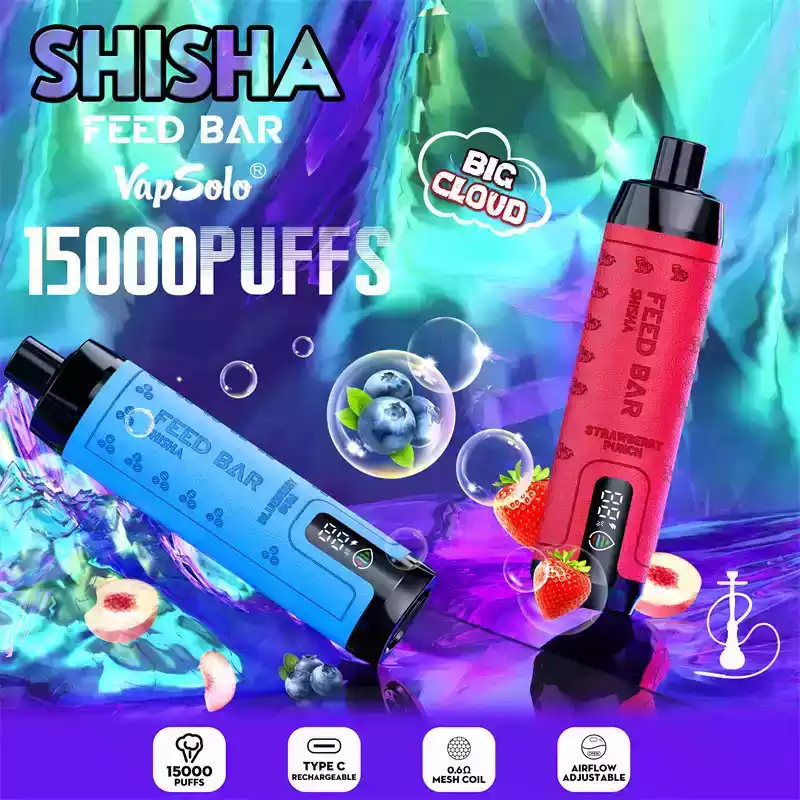 vapsolo shisha 15000 puffs – Kompakte Shisha-Vape