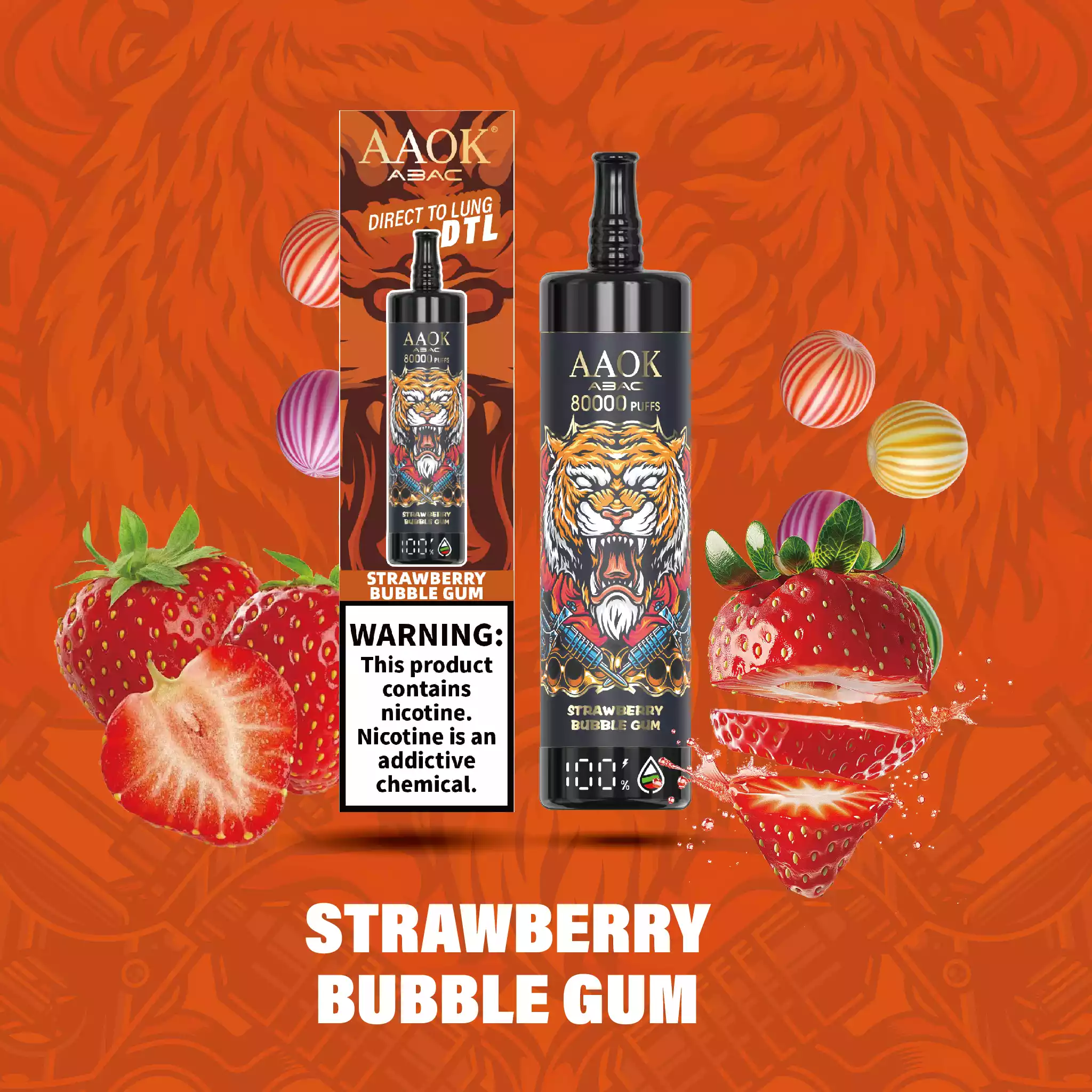 AAOK Y133 AK80000 Einweg Vape