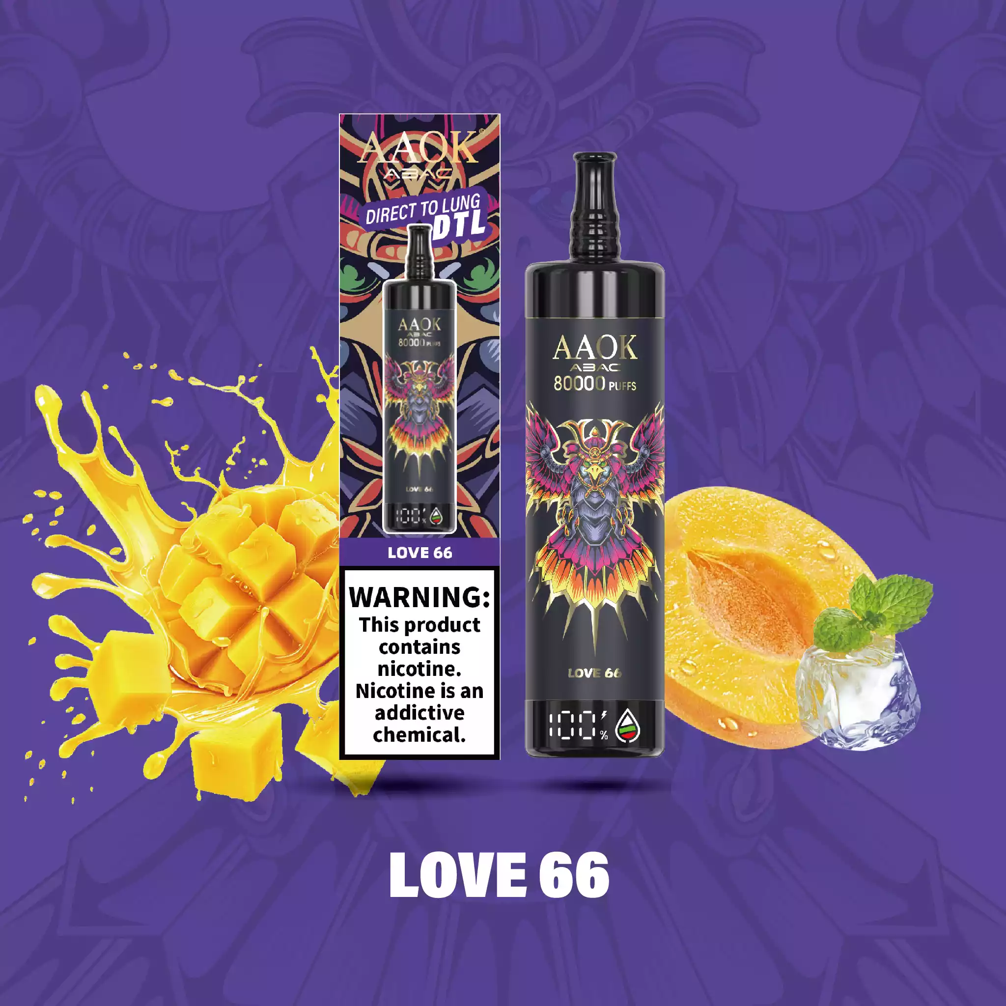 AAOK Y133 AK80000 Einweg Vape