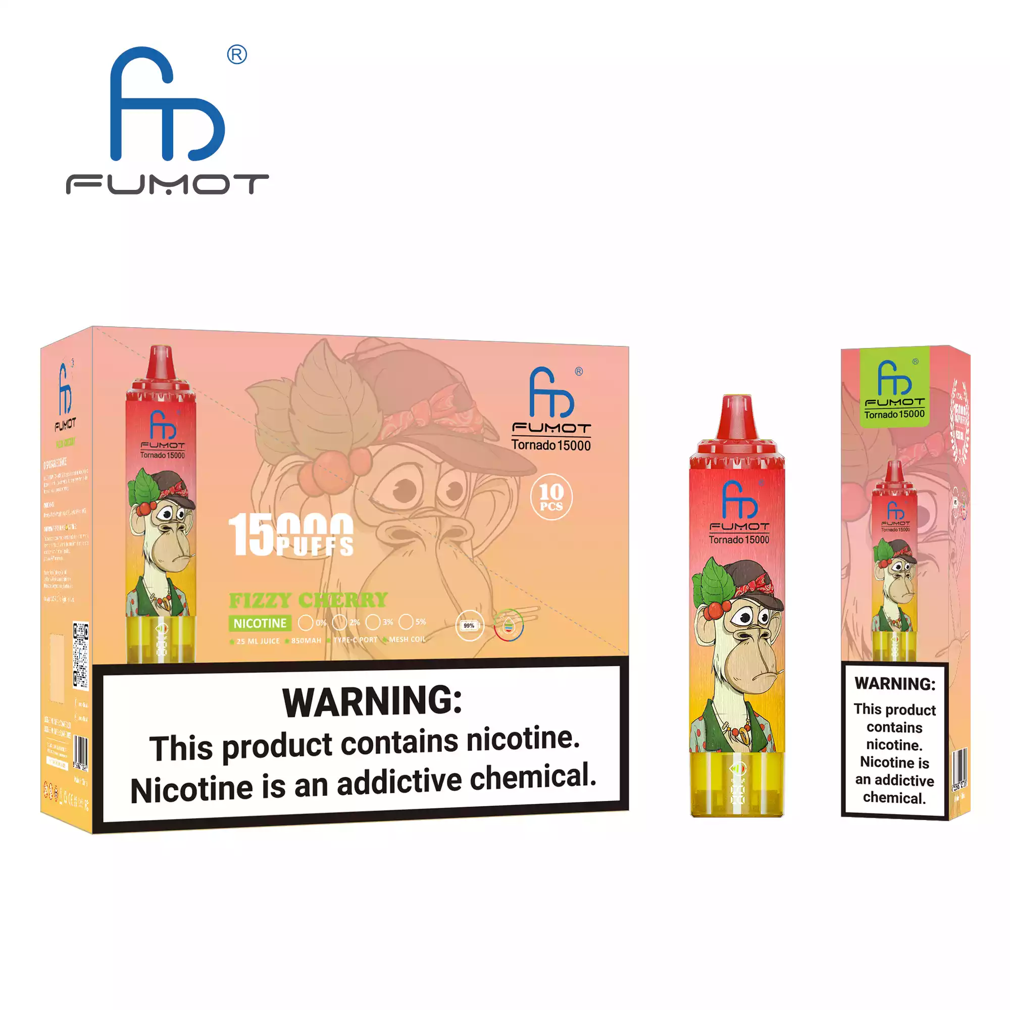 ELF BOX Fumot Tornado 15000 Einweg Vape