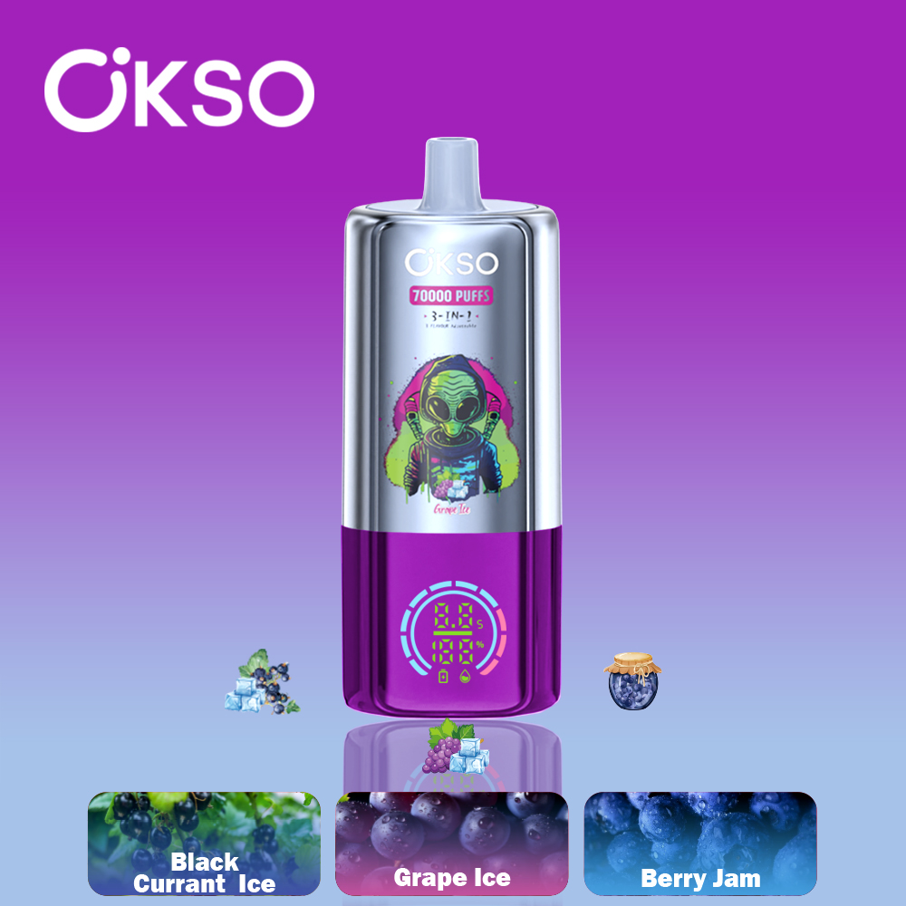 ELF BOX OKSO 3in1 70K – Triple Flavor Power