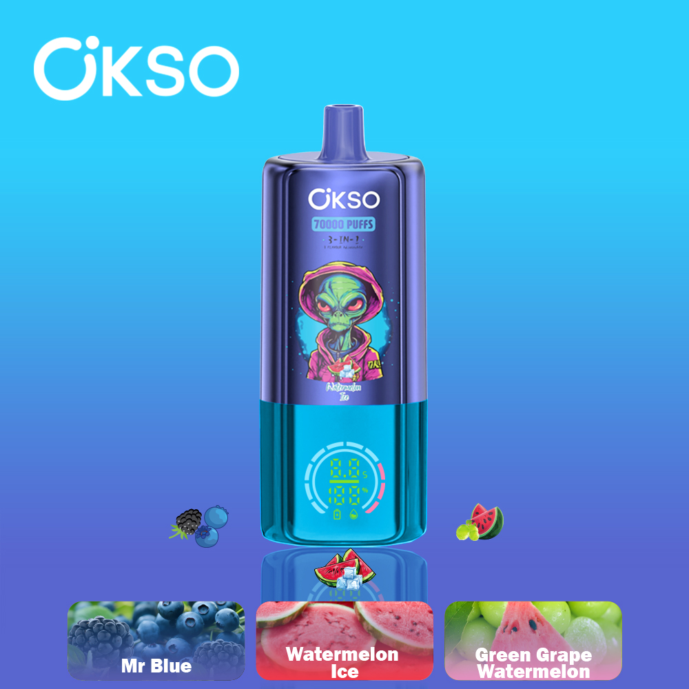 ELF BOX OKSO 3in1 70K – Triple Flavor Power