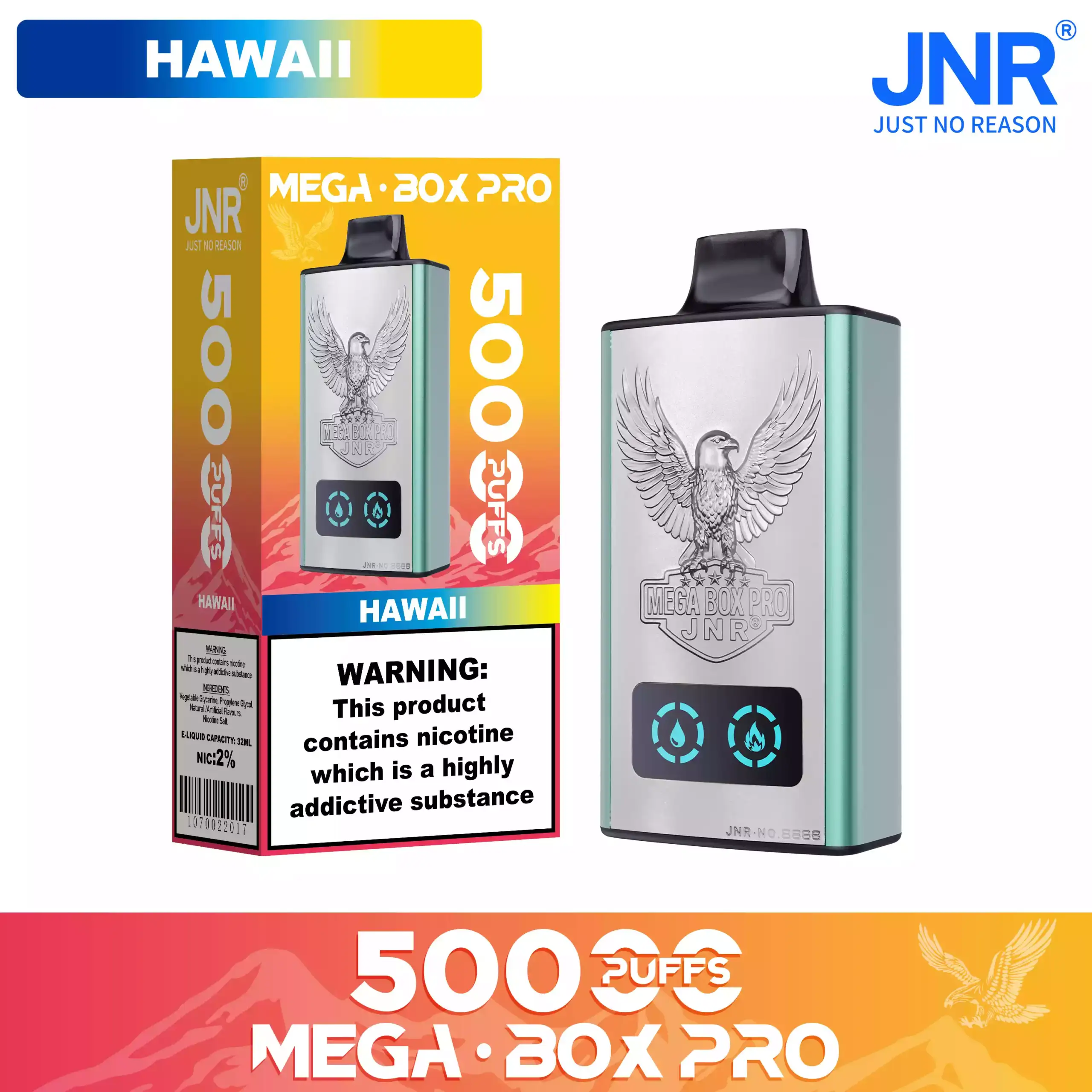JNR Mega Box Pro 50000 – Power ohne Ende