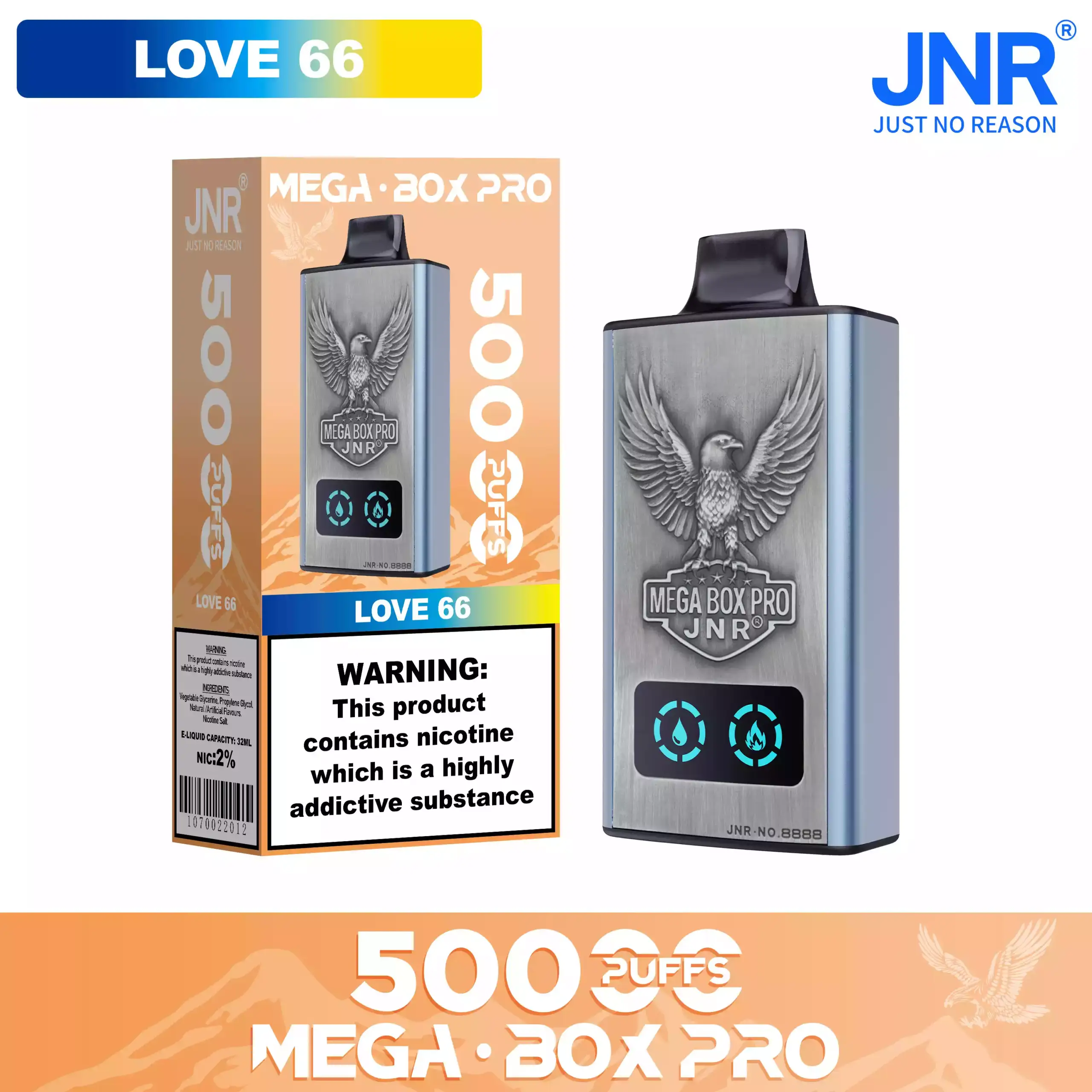 JNR Mega Box Pro 50000 – Power ohne Ende