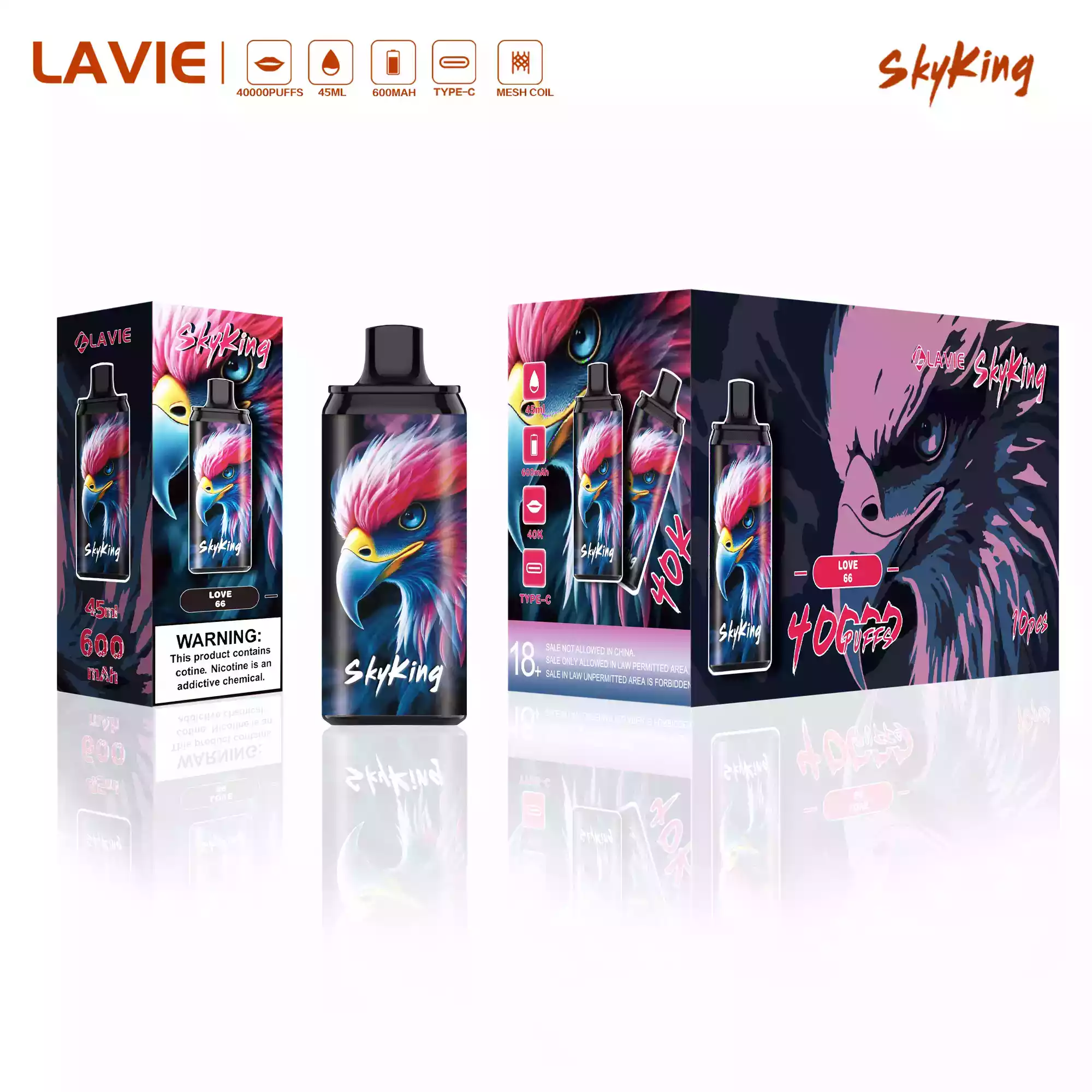 LAVIE SKYKING 40000 – Power trifft Geschmack