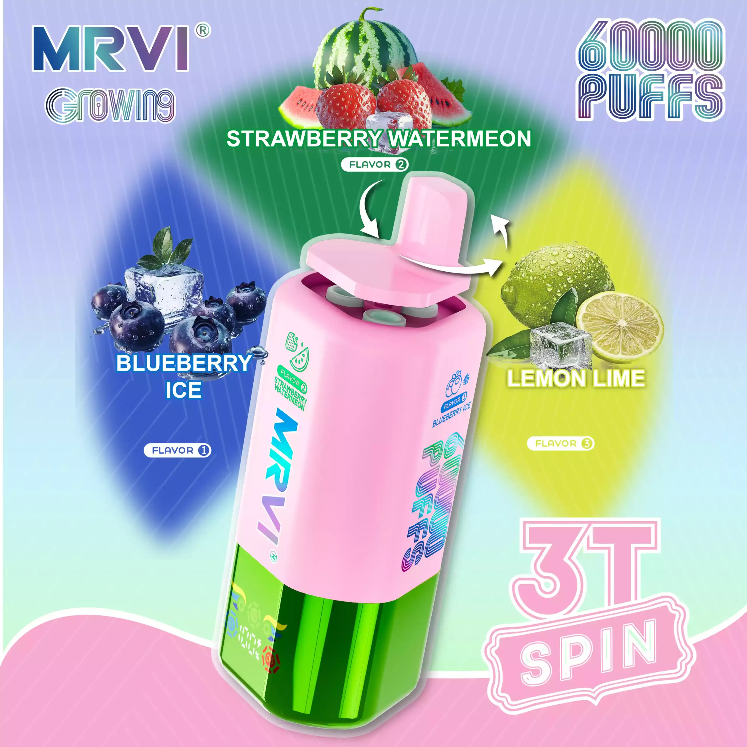 MRVI Growing 60K 3T Spin Einweg Vape