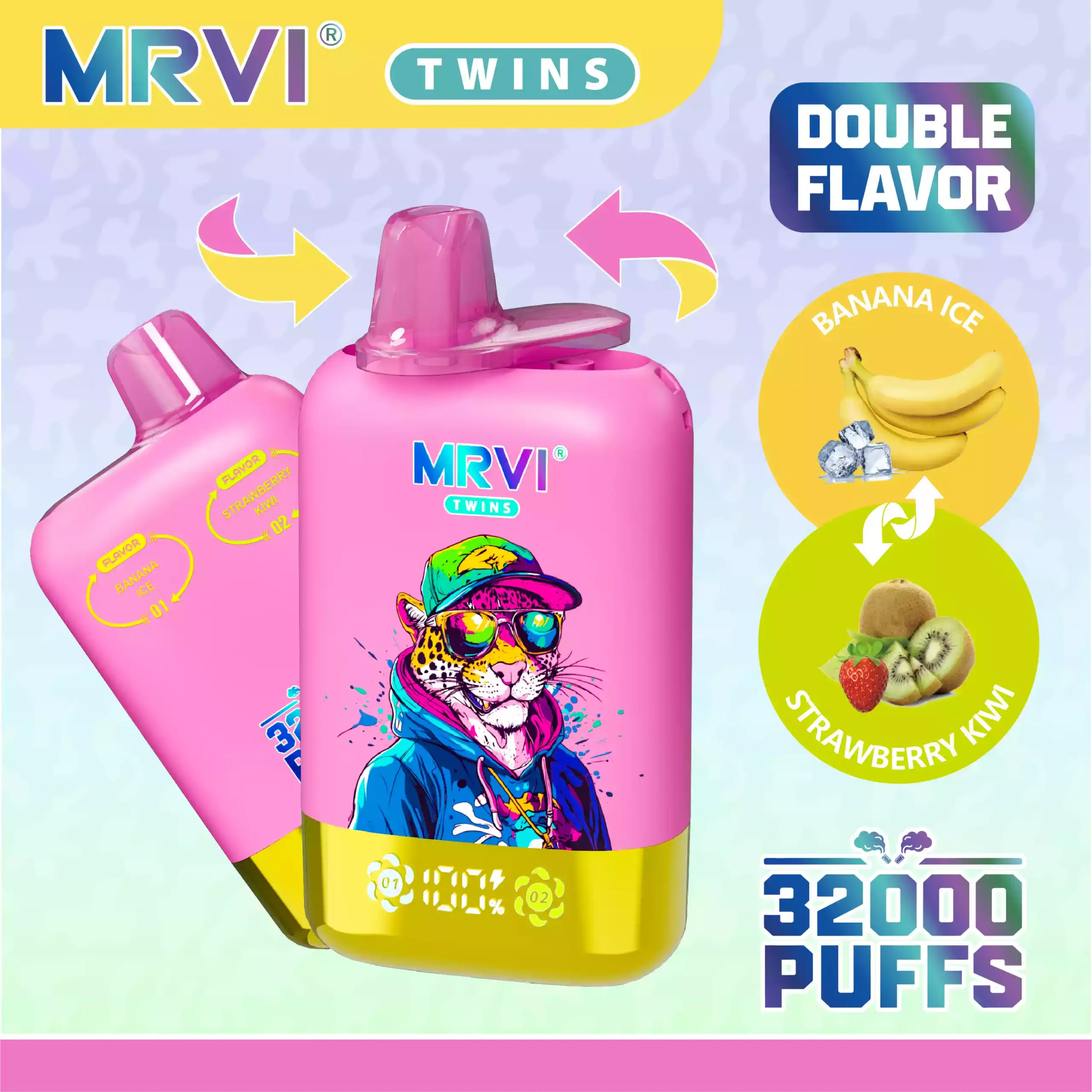 MRVI TWINS 32000 Puffs Einweg Vape