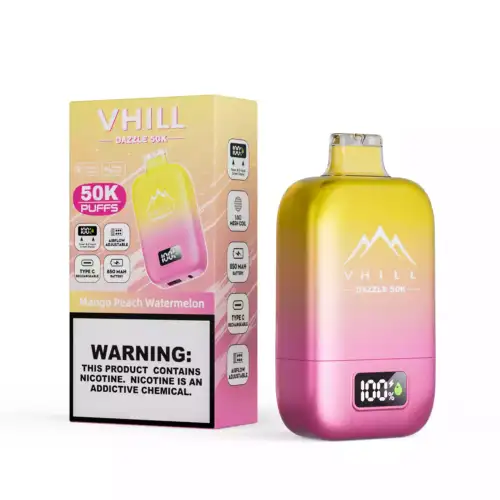 vhill Dazzle 50000 – LCD & Airflow Vape